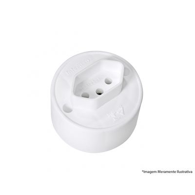 Tomada Sobrepor 2P+T 20A