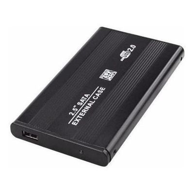 Case Gaveta Hd Externo 2,5 Notebook Usb 2.0 Sata Preto