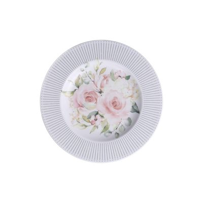 Prato Sobremesa Tramontina Ornatta em Porcelana Decorada 21 cm