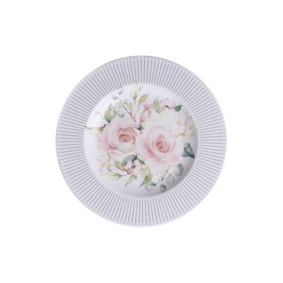 Prato Sobremesa Tramontina Ornatta em Porcelana Decorada 21 cm