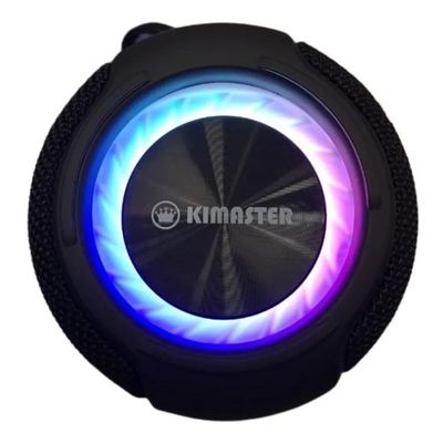 Caixa de Som Portátil Bluetooth IPX6 K450 Kimaster 18W Preto