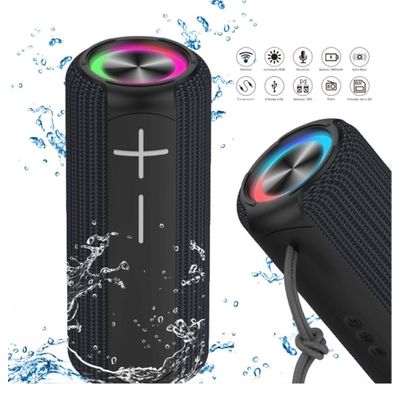 Caixa de Som Portátil Bluetooth IPX6 K450 Kimaster 18W Preto