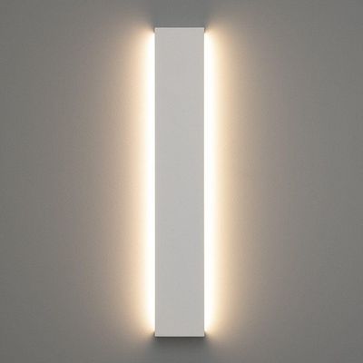 Arandela Stella Reflex Led 72cm Ip65 20w Bivolt Branco - 3000k - Luz Amarela