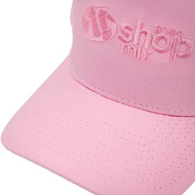 Bone Aba Curva Gruposhopmix Rosa