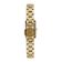 Relógio Seculus Feminino Ref: 77324lpsvda1 Retangular Aço Dourado