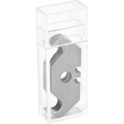 Lâmina Trapezoidal Para Estilete Curva Com 10 Peças Lt 001 Vonder