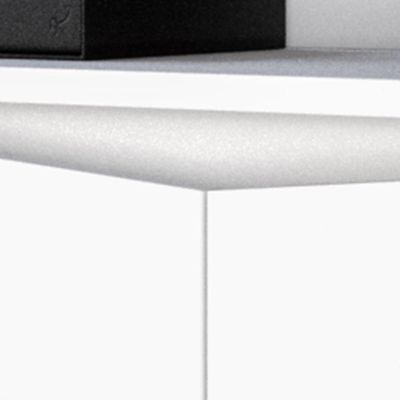 Aparador Buffet Merlin - 2 Portas Com Pés Retrô Em Mdf-mdp Branco - Movelove Branco