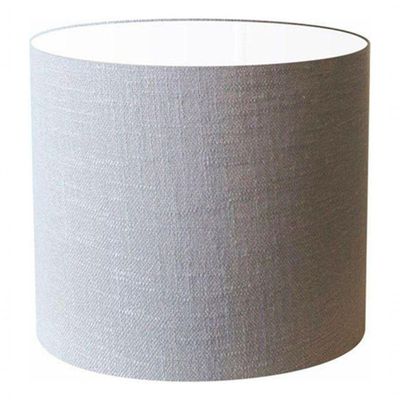 Cúpula Abajur Cilíndrica Cp-7013 ø30x30cm Rustico Cinza