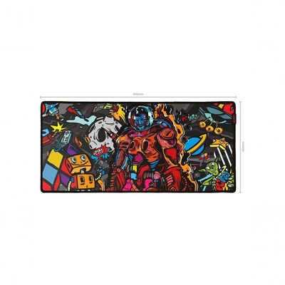 Mouse Pad Gamer Pcyes Dr Kepler Extended 900 X 420 -