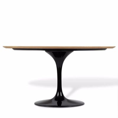 Mesa Saarinen Oval 160x90 cm Freijó Yescasa Preto