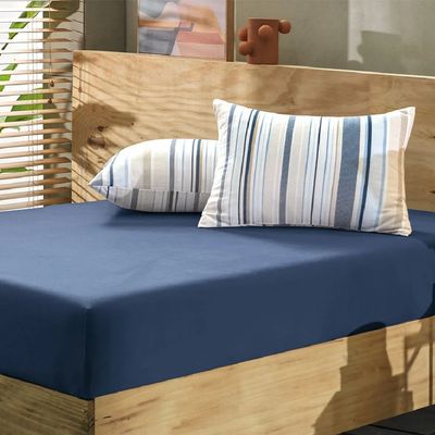 Jogo Cama Solteiro 2 Pcs Fio Penteado Horizons Altenburg