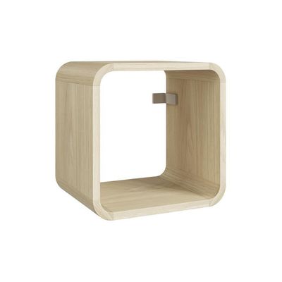 Nicho Prateleira Decorativa Infantil 30x30cm Organizador Para Quarto E Decoração Carvalho Araguaia