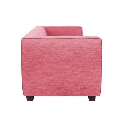 Sofá Namoradeira Amsterdam 1,40m Suede Pink - Inova Decorações