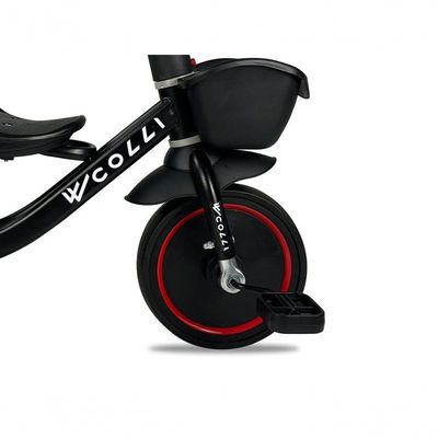 Bicicleta Colli Little Boy Aro 12 Quadro Em Aço Carbono Preto