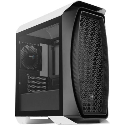 Gabinete Gamer Mini Tower Aero One Mini Branco Aerocool