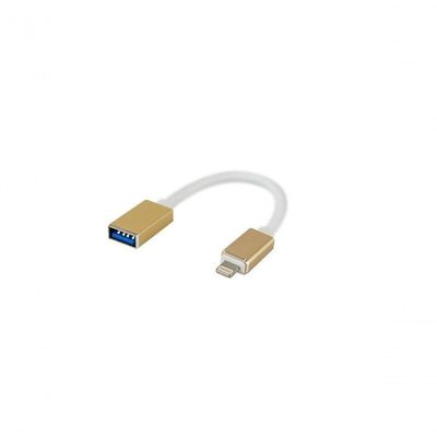 Cabo Otg Evus C-078 Lightning X Usb 2.0 15cm
