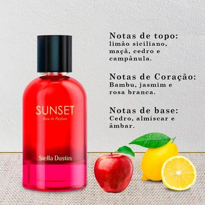 Perfume Sunset Stella Dustin Edp Feminino 100ml