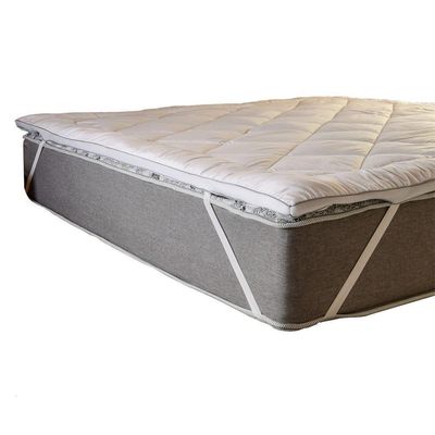 Pillow Top Queen Toque De Plumas 600G/M² Ultra Macio