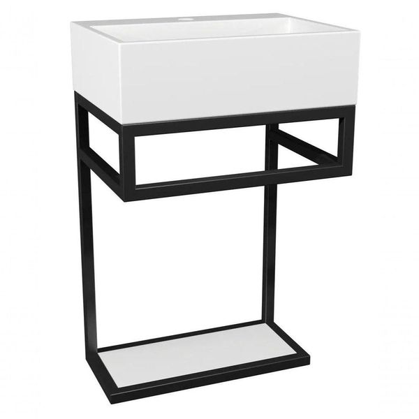 Gabinete Banheiro Ferro Los Angeles 40x30cm Branco Fosco