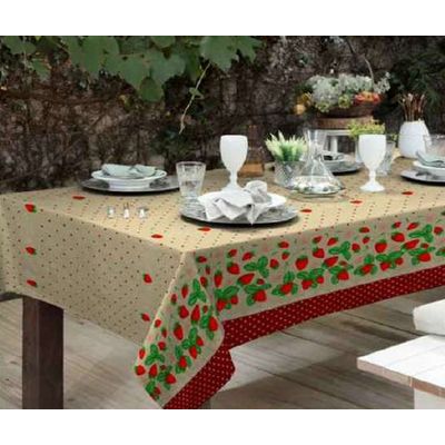 Toalha Mesa Retangular Gourmet 140x290cm Sortido Raner