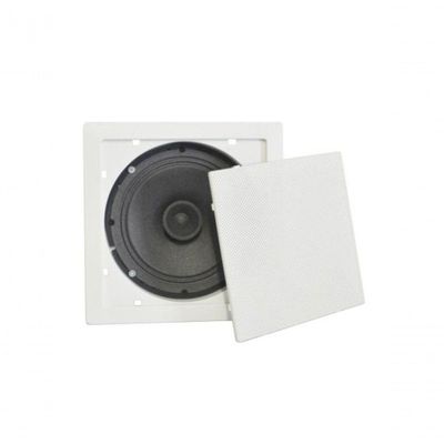 Arandela Quadrada Fiamon 6 Difusor 30rms 8r Branca