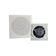 Arandela Quadrada Fiamon 6 Difusor 30rms 8r Branca