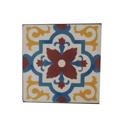 Descanso De Panela Apoio De Mesa Ladrilho Hidráulico P- Travessa Ladrilho A1
