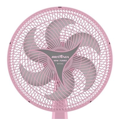 Ventilador Rosa Britânia 2 em 1 Maxx Force 60W BVT302 220V