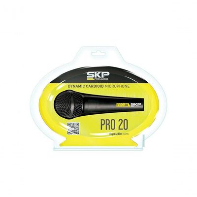 Microfone Com Fio Profissional Acompanha O Cabo De 5 Metros Pro20