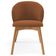 Kit 04 Cadeiras de Jantar e Estar Living Estofada Mia L02 Bouclê Terracota - Lyam Decor