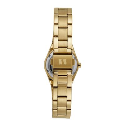 Relógio Seculus Feminino Ref: 23733lpsvds1 Clássico Dourado