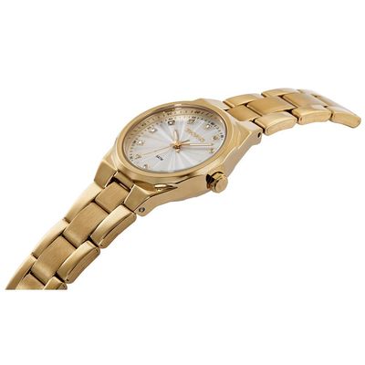 Relógio Seculus Feminino Ref: 23733lpsvds1 Clássico Dourado