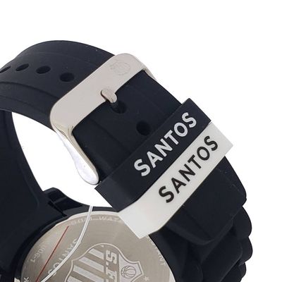 Relógio Santos FC Masculino Ref: San-006-1 Futebol Peixe