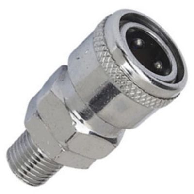 Engate Rápido Lubefer 3/8 Pino x 3/8 Rosca Macho