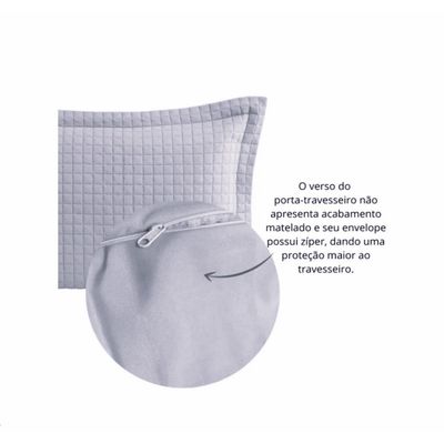 Porta Travesseiro Plaza 50x70cm Vermelho Lavive