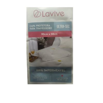 Protetor Travesseiro Impermeavel Ulyra-Sec 50cmx90cm Lavive
