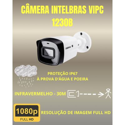 Kit 2 Câmeras IP Vipc Intelbras NVD 1404P HD 1TB Purple