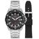 Relógio Technos Masculino Ref: 2315lbc/t1p Racer Prateado 2 Pulseiras