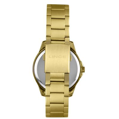 Relógio Lince Masculino Ref: Mrgm011l46 P2kx Casual Dourado