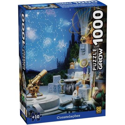 Quebra-Cabeça Constelações - 1000 Peças 3743 - Grow