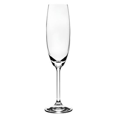 Jogo 2 Taças Champagne Espumante de Cristal 220ml - Conjunto Taças Titânio - Gastro - Luxo