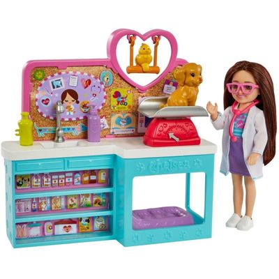 Boneca Barbie Chelsea Posso Ser Veterinária Mattel - HGT12