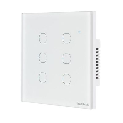 Interruptor Smart Wi-fi Touch 6 Teclas Branco Ews 1006 4850030