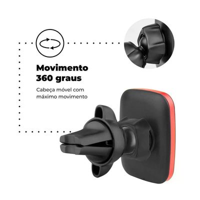 Suporte para carro Veicular Tank Car (6 Ímãs) no Atacado - Caixa Fechada 10 Unidades - Gshield