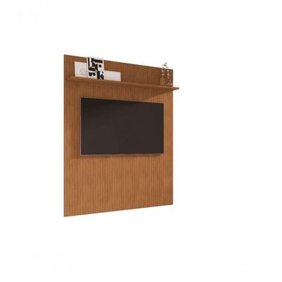 Painel Siena 160cm C- Prateleira Cedro