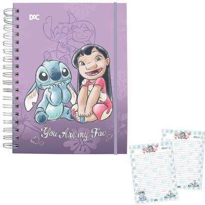 CAIXA CRIATIVA STITCH - CADERNO SMART + ESTOJO - 5319 - DAC