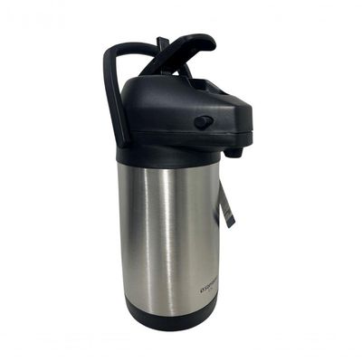 Garrafa Termica Pressão Inox Soprano Excelence 2,5 Lt
