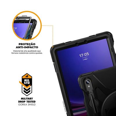 Capa para Samsung Galaxy Tab S9 - Phantom - Gshield