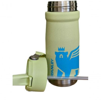 Garrafa Térmica Stanley Flip Straw Kids Infantil Youth 500ml Citron
