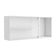 Armário Aéreo De Aço 3 Portas Vidro Preto Evidence Bertolini Preto/branco